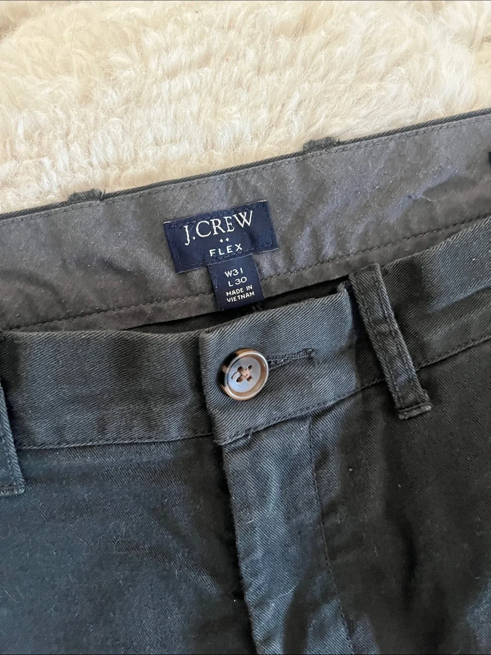 Jcrew chino straight ash grey 31x30